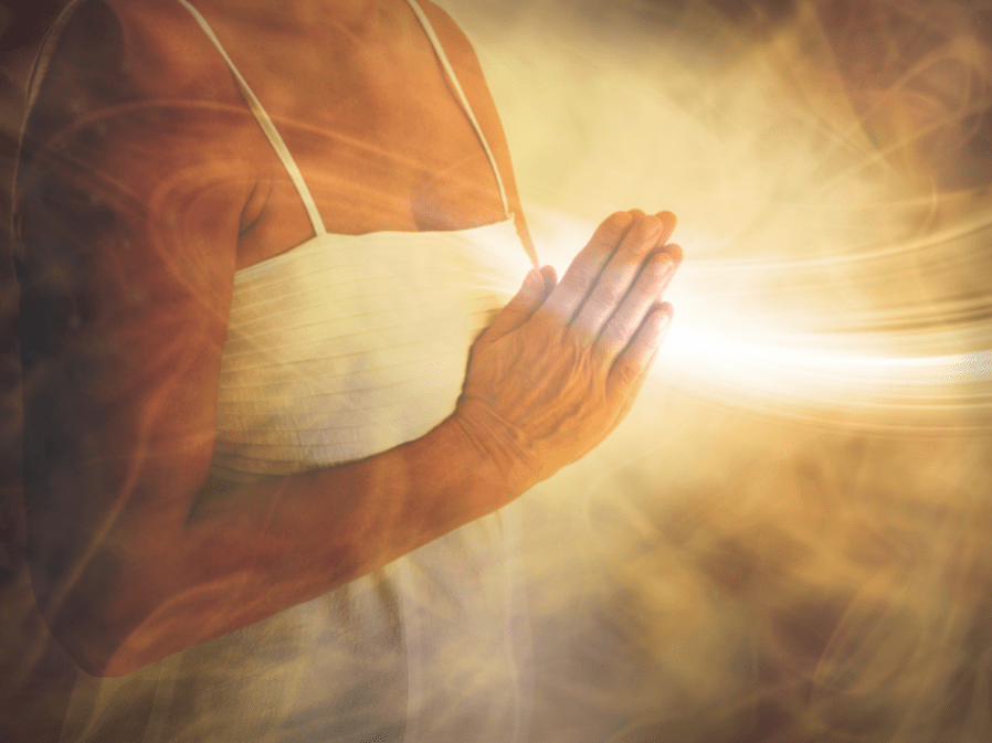 Woman Hands Praying